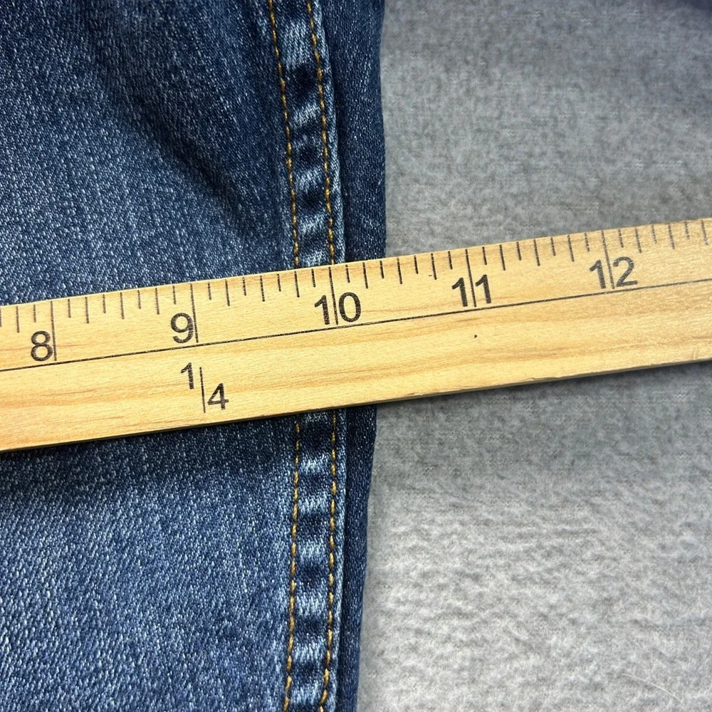 Levi's Straight Leg Jeans Mens 33x30 Blue Water<Less Medium Wash Denim Regular